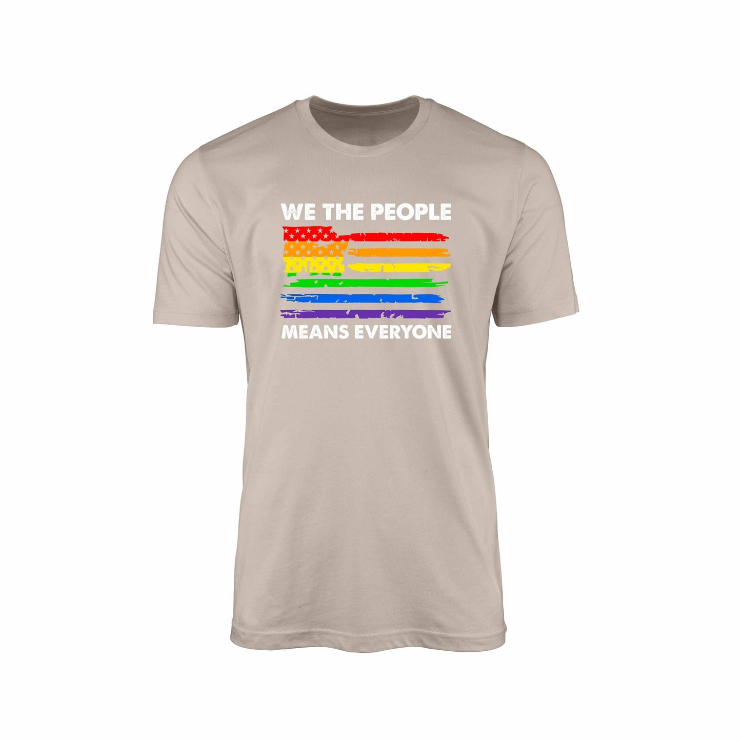 We The People Means Everyone" T-Shirt – Inclusive Pride Edition