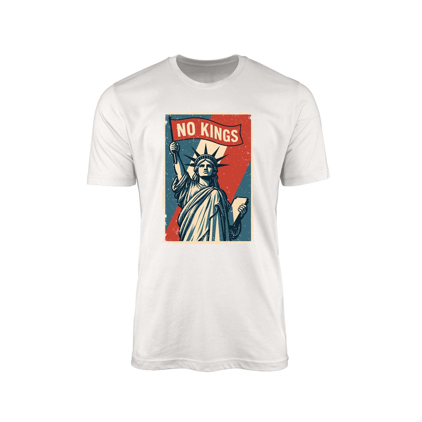 No Kings" T-Shirt – Lady Liberty Edition