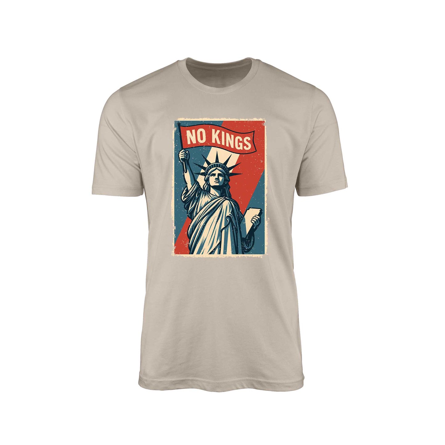 No Kings" T-Shirt – Lady Liberty Edition
