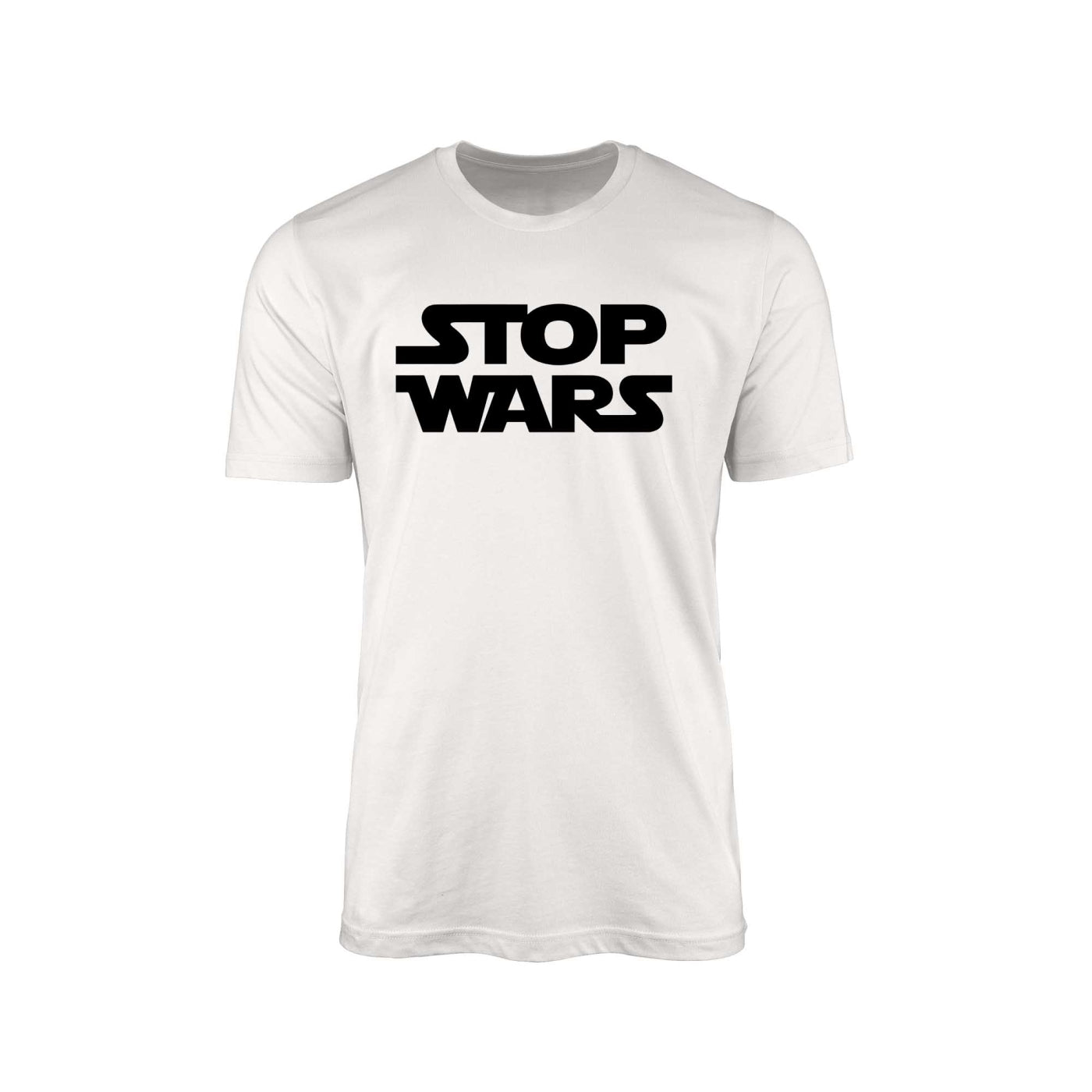 Stop Wars" T-Shirt – Star Wars Font