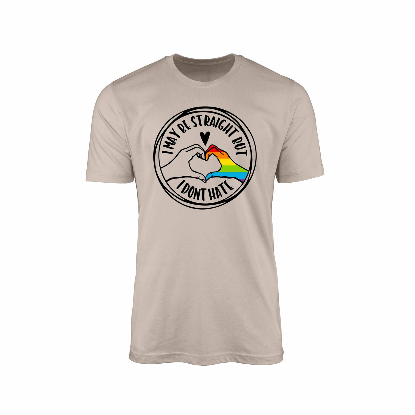 Pride Word Cloud T-Shirt – Love, Equality & Identity Rainbow Tee