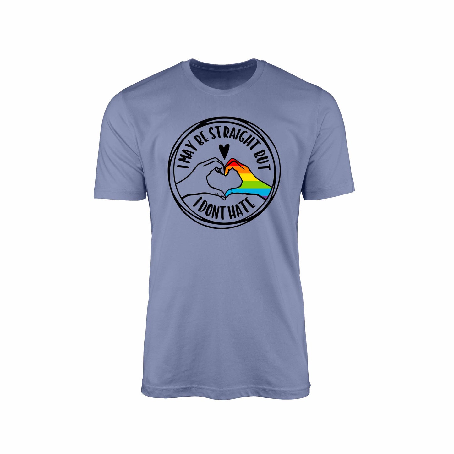 Pride Word Cloud T-Shirt – Love, Equality & Identity Rainbow Tee