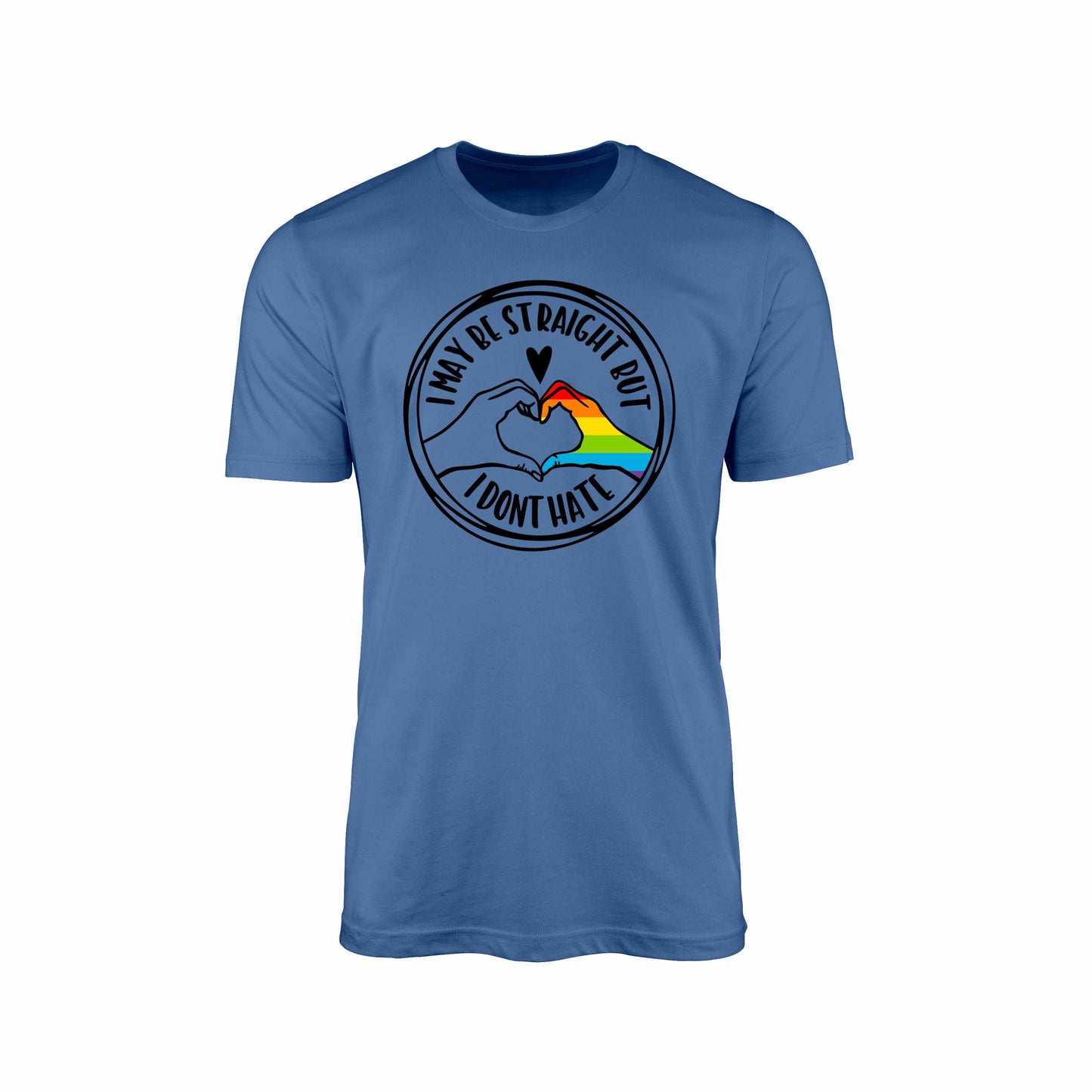 Pride Word Cloud T-Shirt – Love, Equality & Identity Rainbow Tee