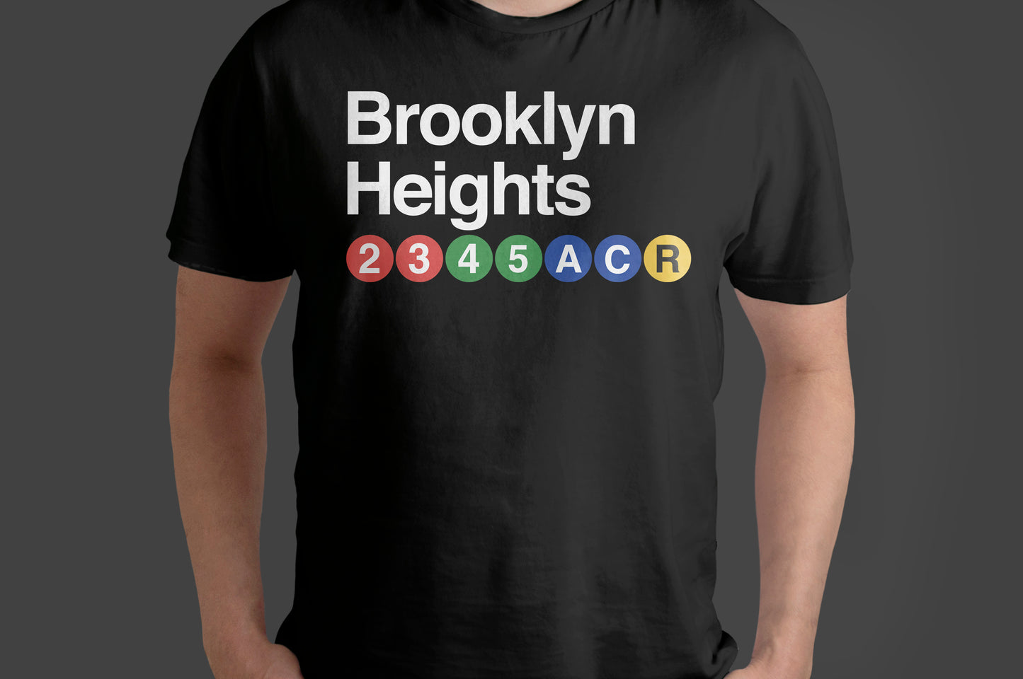 Manhattan & Brooklyn Neighborhoods T-Shirt – NYC Subway Inspired