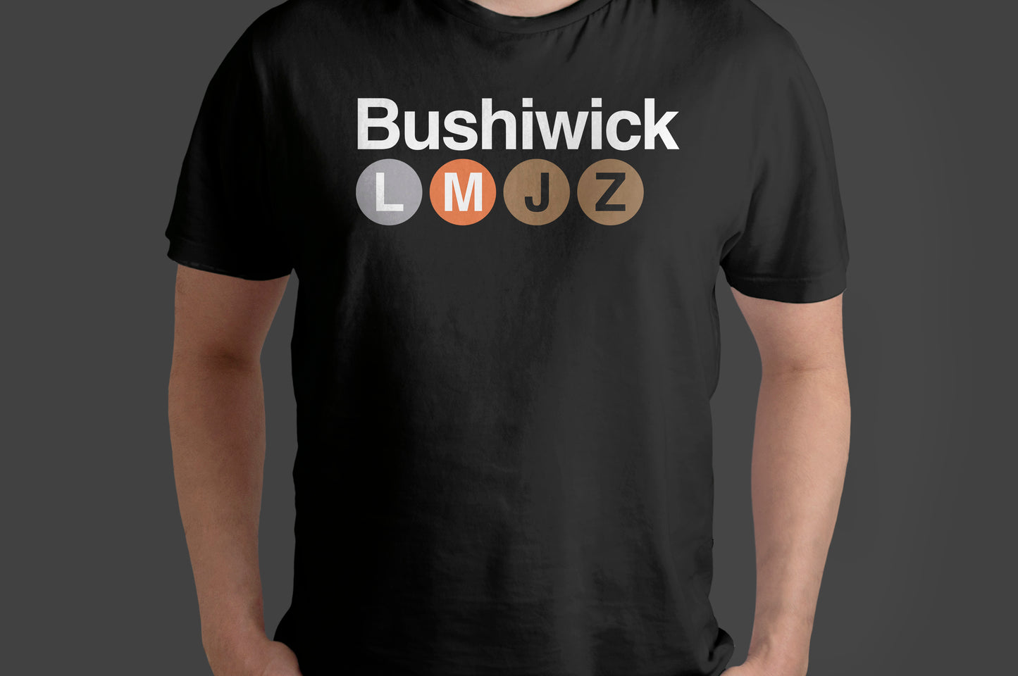 Manhattan & Brooklyn Neighborhoods T-Shirt – NYC Subway Inspired