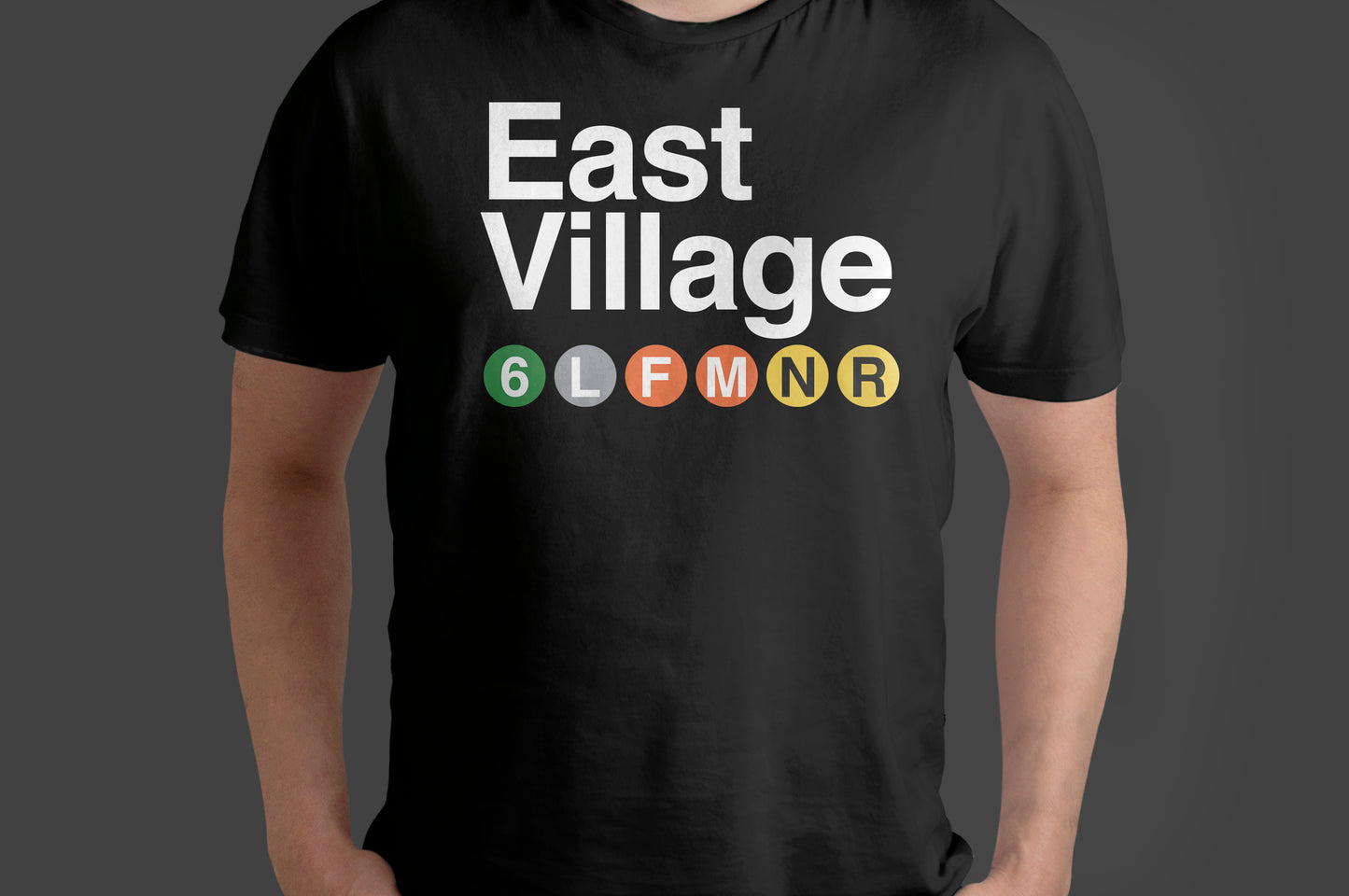 Manhattan & Brooklyn Neighborhoods T-Shirt – NYC Subway Inspired