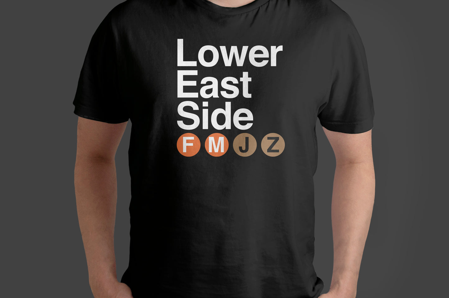 Manhattan & Brooklyn Neighborhoods T-Shirt – NYC Subway Inspired