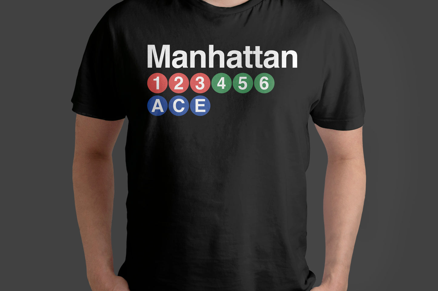 Manhattan & Brooklyn Neighborhoods T-Shirt – NYC Subway Inspired