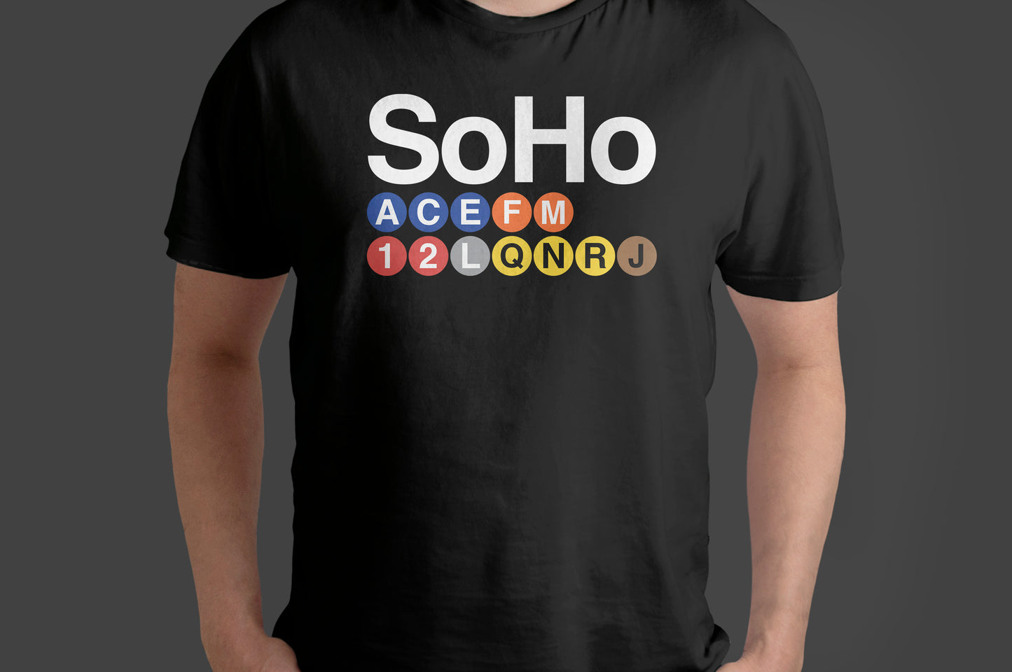 Manhattan & Brooklyn Neighborhoods T-Shirt – NYC Subway Inspired