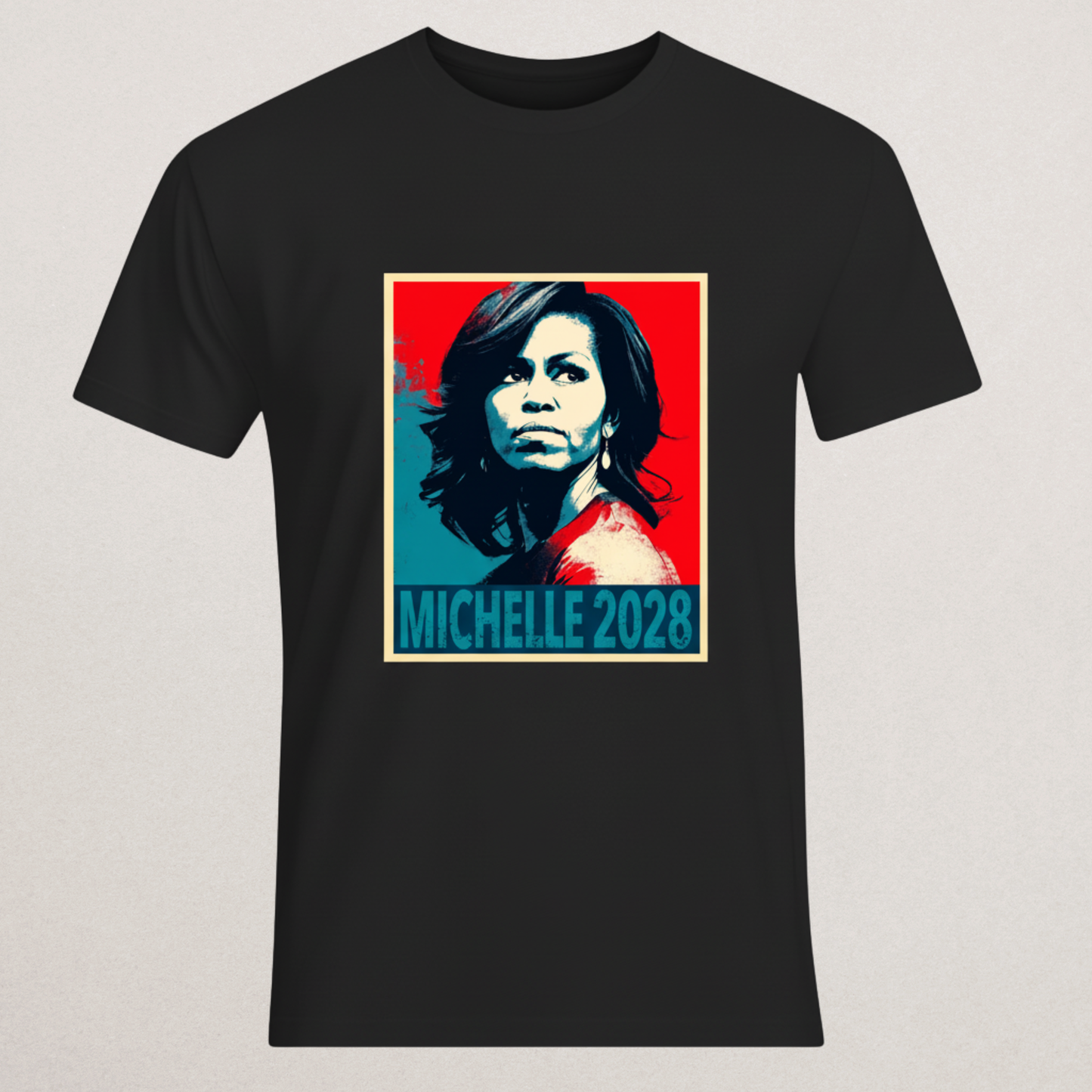 Michelle 2028 Presidential Campaign T-Shirt | Hope Style Political Statement Tee | Democratic Supporter Merch