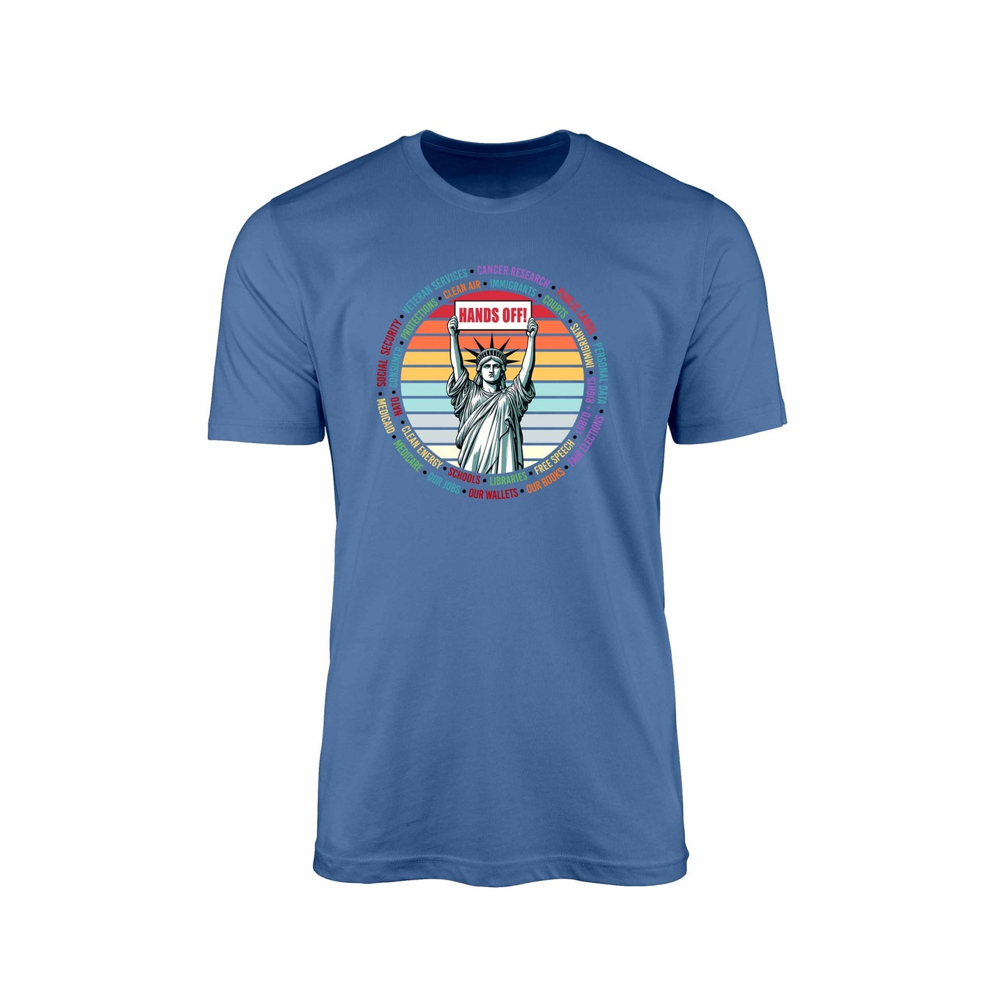 Lady Liberty “Hands Off” T-Shirt – Stand for Rights & Justice Edition