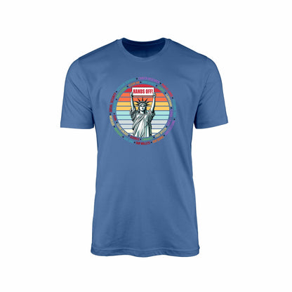 Lady Liberty “Hands Off” T-Shirt – Stand for Rights & Justice Edition