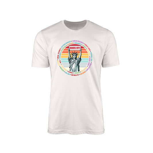 Lady Liberty “Hands Off” T-Shirt – Stand for Rights & Justice Edition