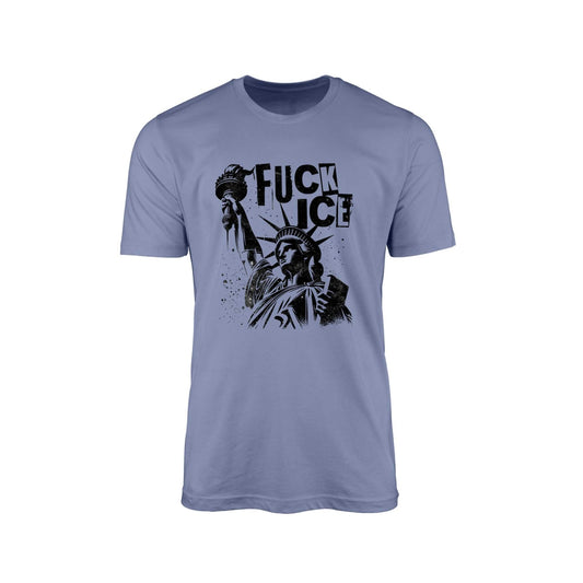 Lady Liberty F*ck ICE" T-Shirt – Bold Resistance Edition