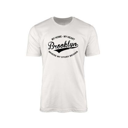My Home, My Heart – Brooklyn" T-Shirt