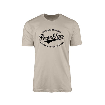 My Home, My Heart – Brooklyn" T-Shirt