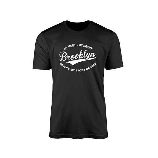 My Home, My Heart – Brooklyn" T-Shirt