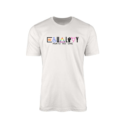 Equality Hurts No One" T-Shirt – Inclusive Justice Design