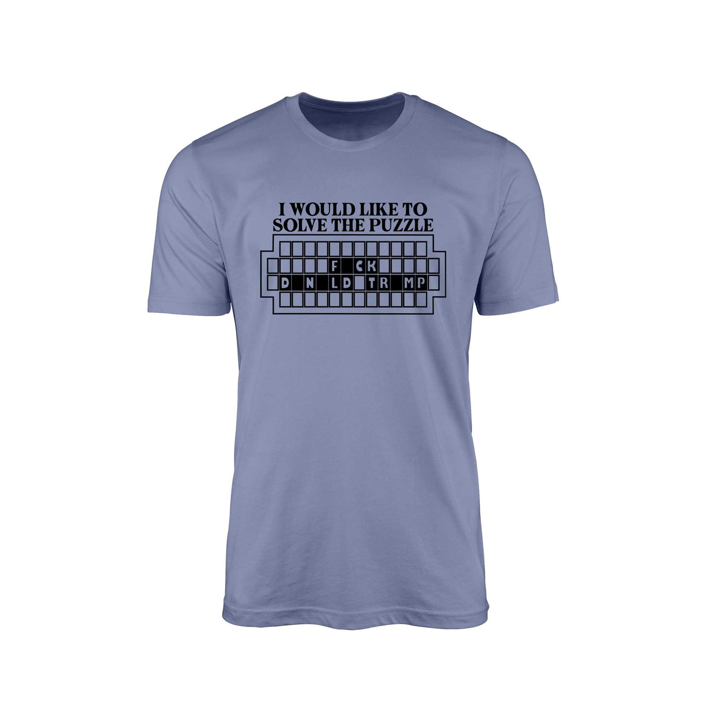 I Would Like to Solve the Puzzle – Fck Donald Trump T-Shirt