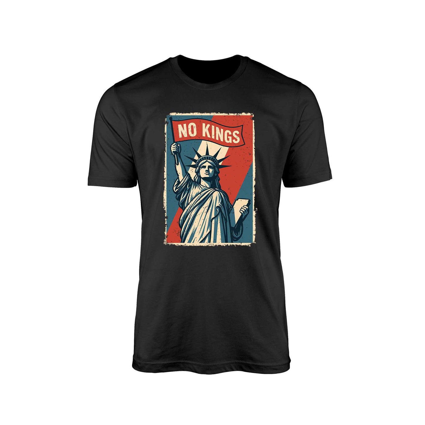 No Kings" T-Shirt – Lady Liberty Edition
