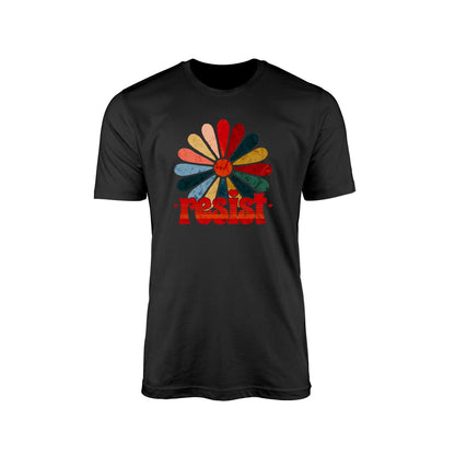 Resist" T-Shirt – Peacock Pattern & Colors
