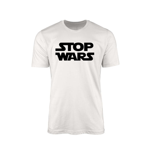 Stop Wars" T-Shirt – Star Wars Font