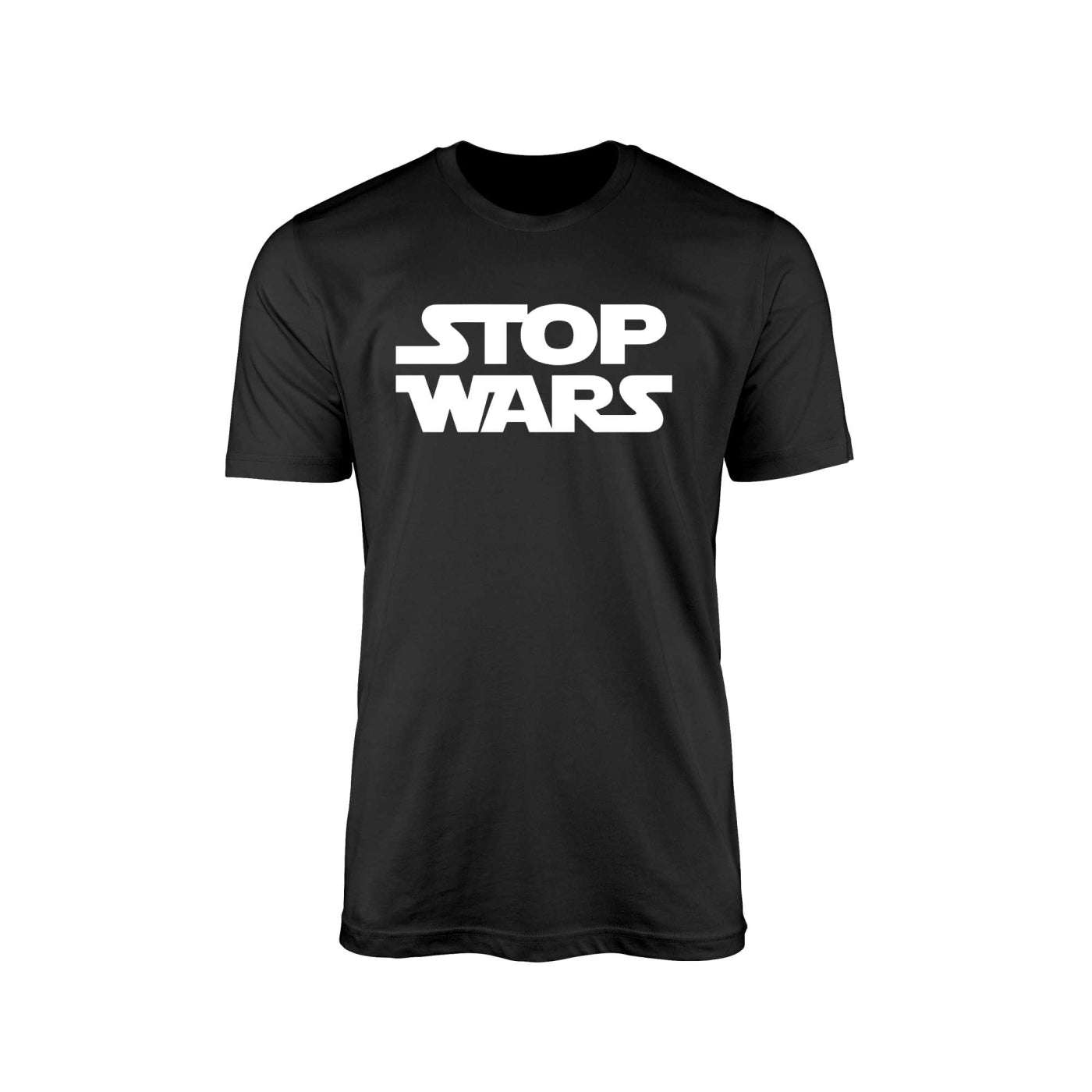 Stop Wars" T-Shirt – Star Wars Font