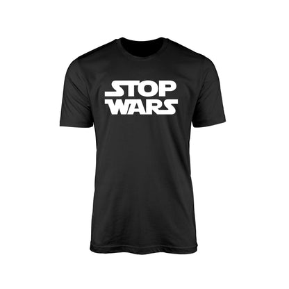 Stop Wars" T-Shirt – Star Wars Font