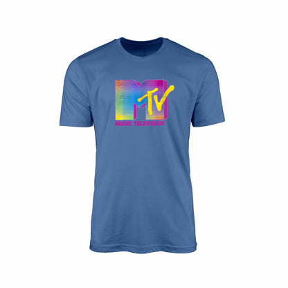 Rainbow Vintage MTV "Music Television" T-Shirt – Retro Pride Edition