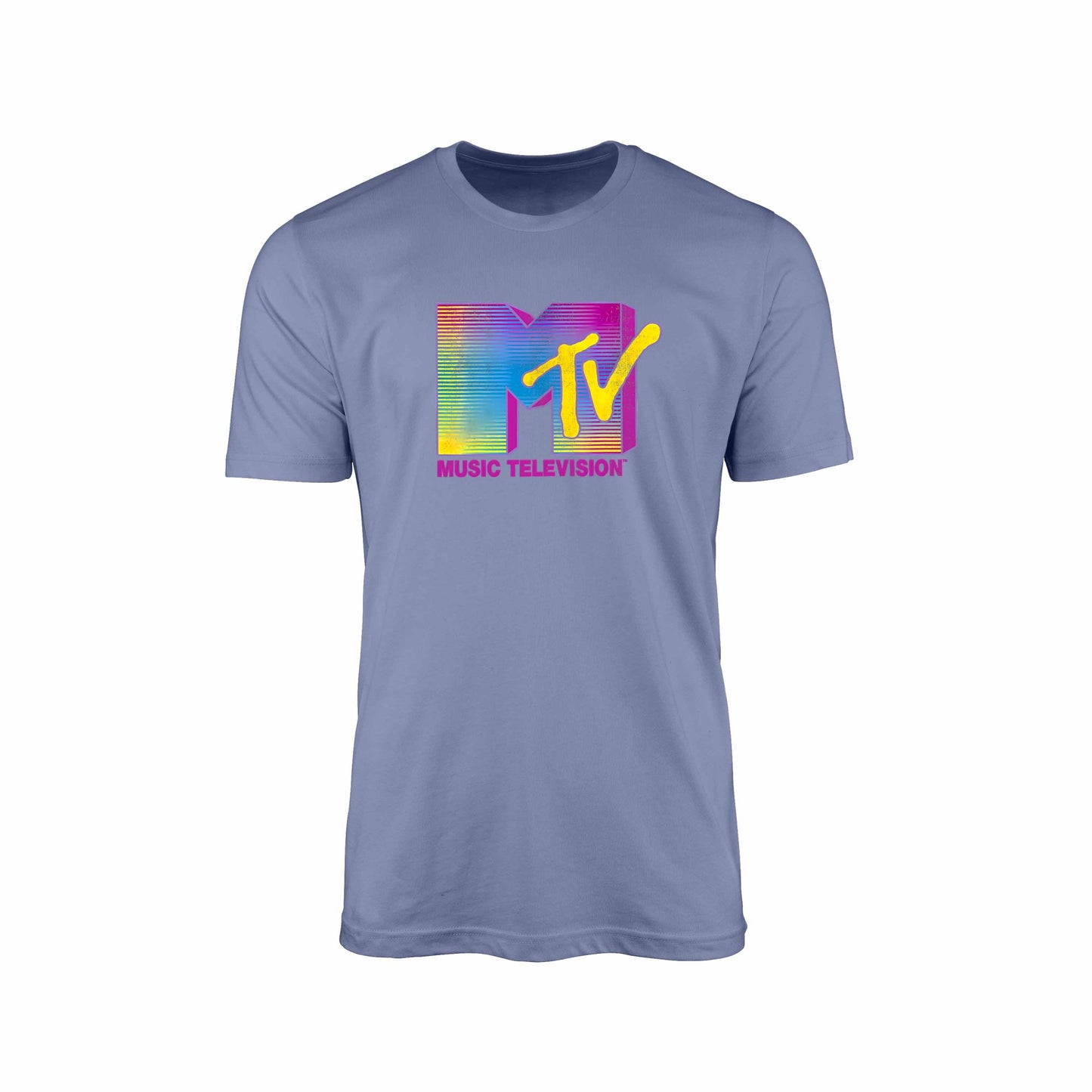 Rainbow Vintage MTV "Music Television" T-Shirt – Retro Pride Edition