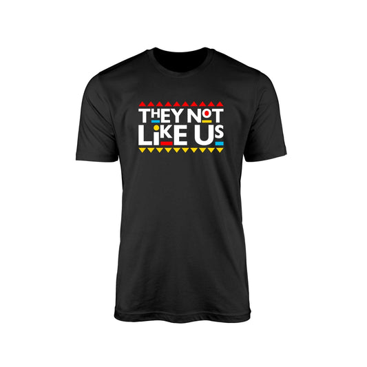 They Not Like Us" 90's Outline T-Shirt