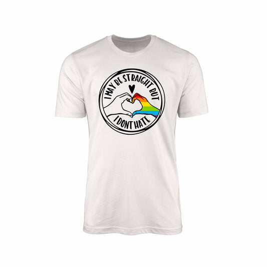 Pride Word Cloud T-Shirt – Love, Equality & Identity Rainbow Tee