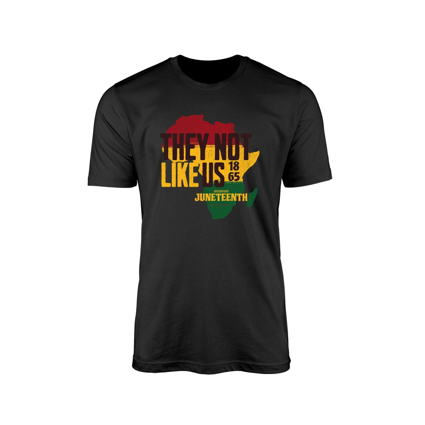 They not like us Juneteenth Africa map