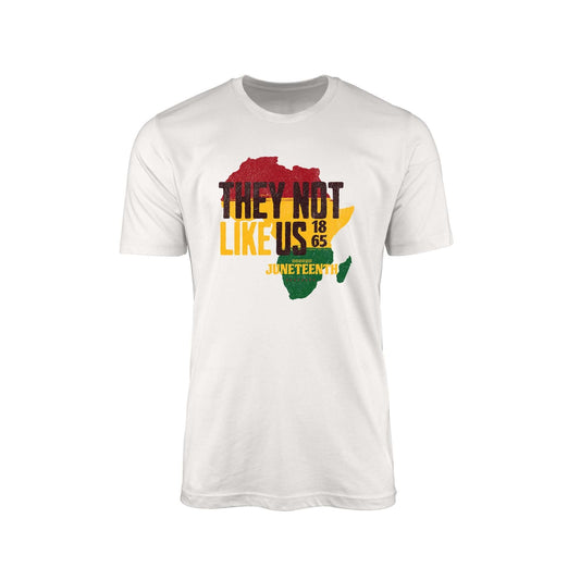 They not like us Juneteenth Africa map