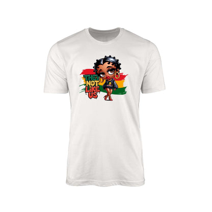 They not like us african American betty boop