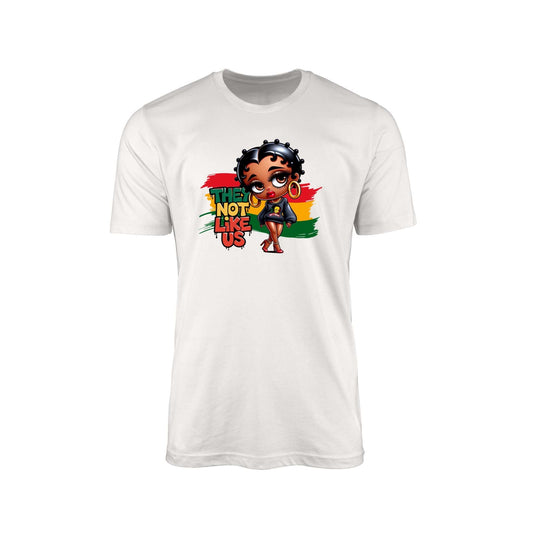 They not like us african American betty boop