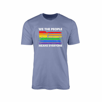 We The People Means Everyone" T-Shirt – Inclusive Pride Edition