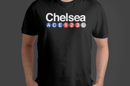 Manhattan & Brooklyn Neighborhoods T-Shirt – NYC Subway Inspired