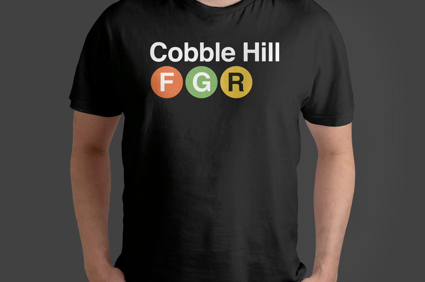 Manhattan & Brooklyn Neighborhoods T-Shirt – NYC Subway Inspired
