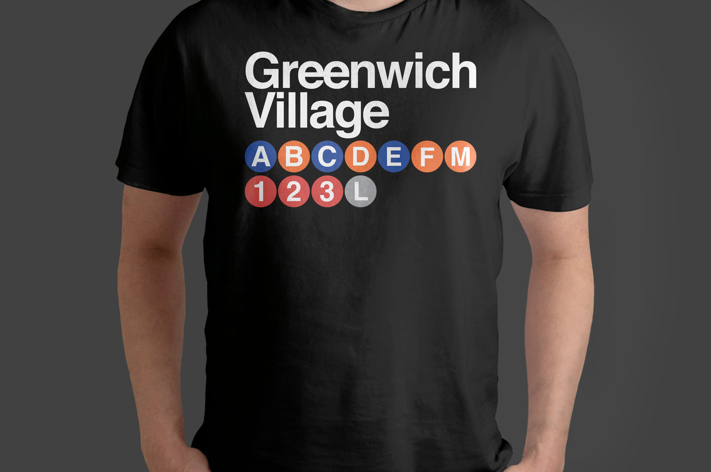 Manhattan & Brooklyn Neighborhoods T-Shirt – NYC Subway Inspired