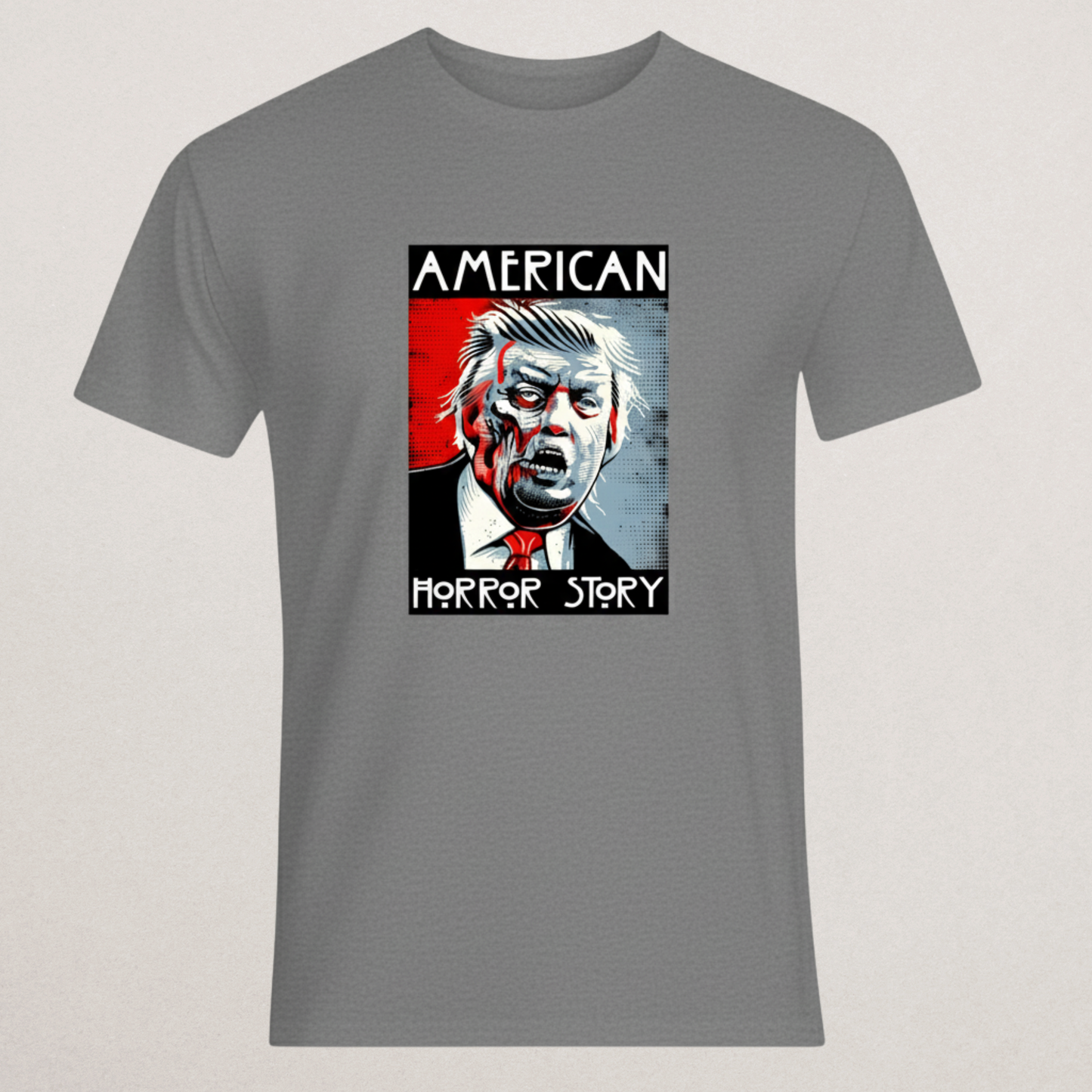 "American Horror Story" Trump Zombie T-Shirt - Political Satire Tee