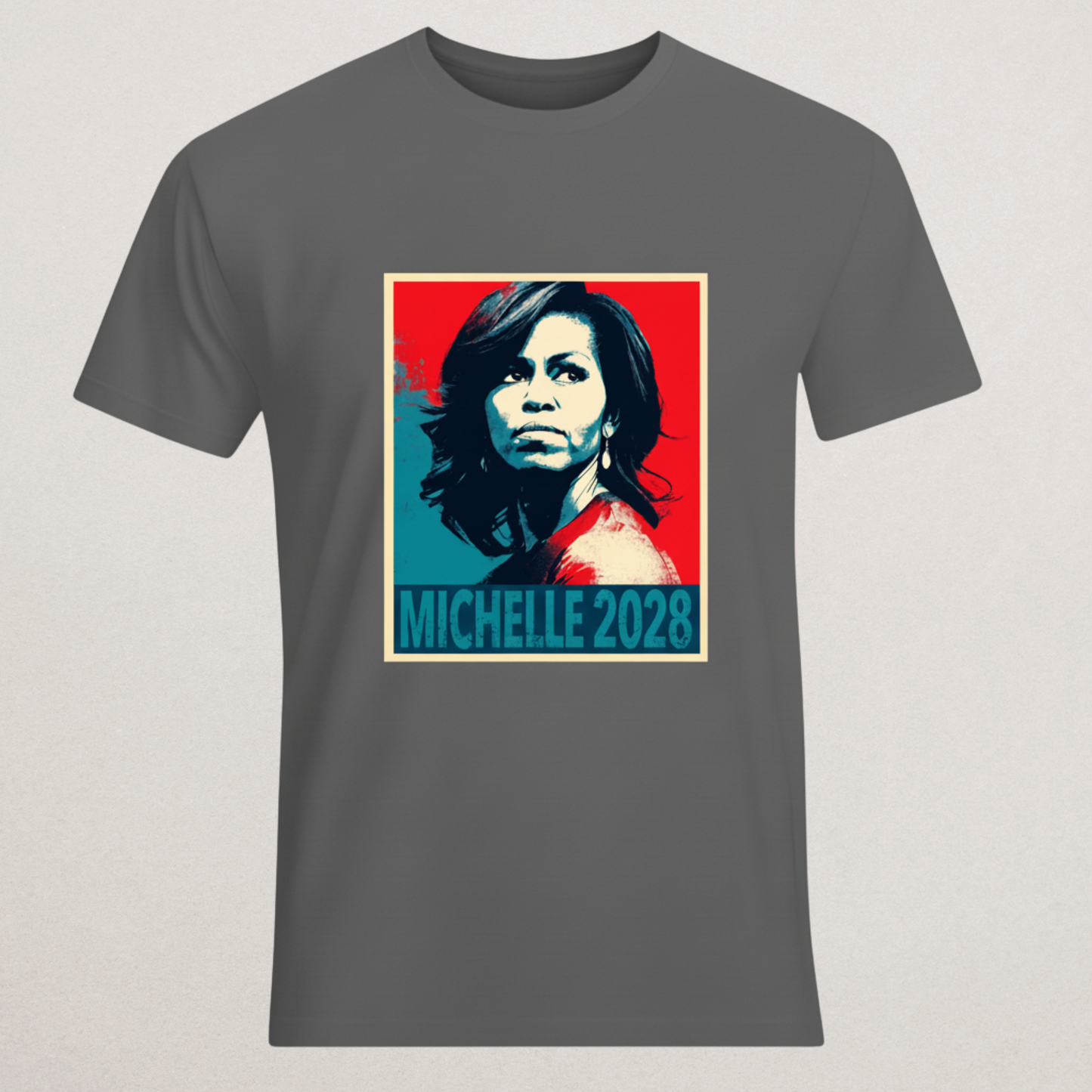 Michelle 2028 Presidential Campaign T-Shirt | Hope Style Political Statement Tee | Democratic Supporter Merch