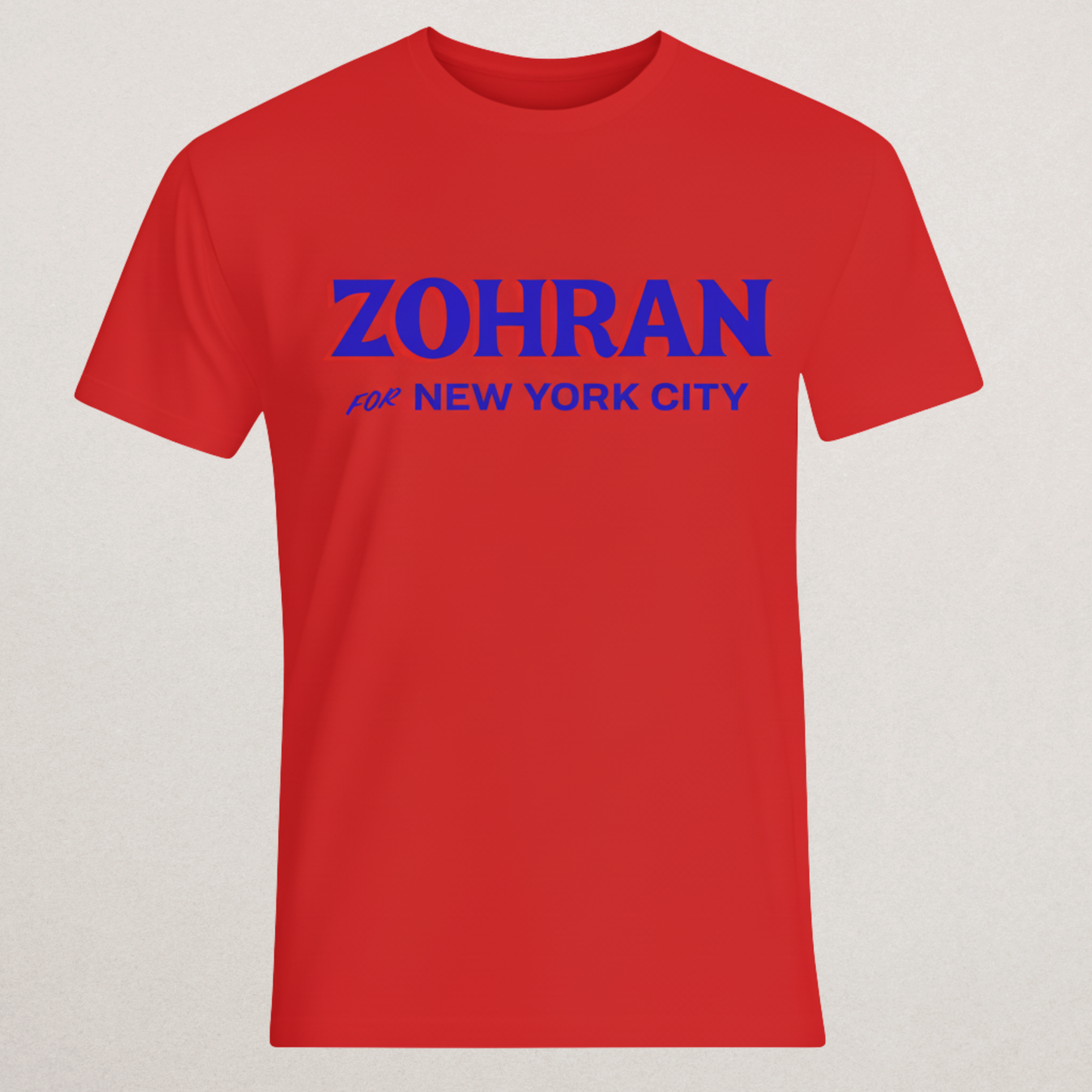 ZOHRAN FOR NEW YORK CITY Campaign T-Shirt | Progressive NYC Politics Merch | Election Supporter Tee