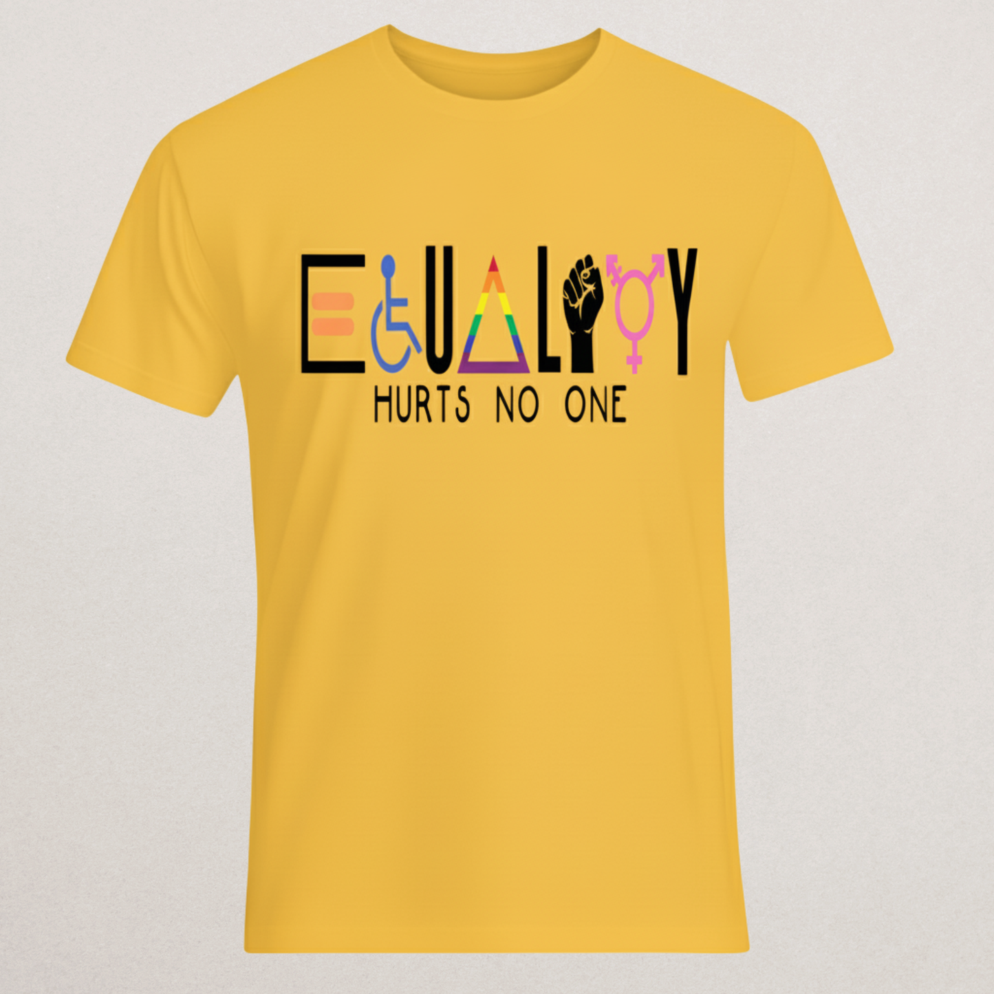 EQUALITY Hurts No One T-Shirt - Diversity & Inclusion Statement Tee