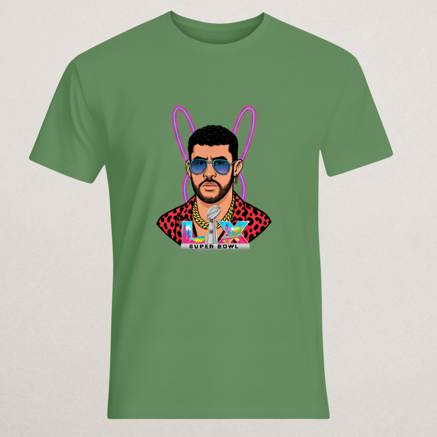 Bad Bunny Super Bowl LIX Fan T-Shirt | Un Verano Sin Ti Concert Merch | Latin Trap Crossover Apparel