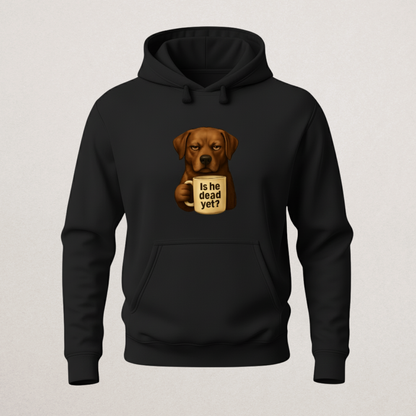 "MAKE SENSE COMMON AGAIN" Satire Hoodie | Political Commentary Pullover | Witty Slogan Sweatshirt